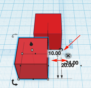 tinker cad hid ruler tool grid