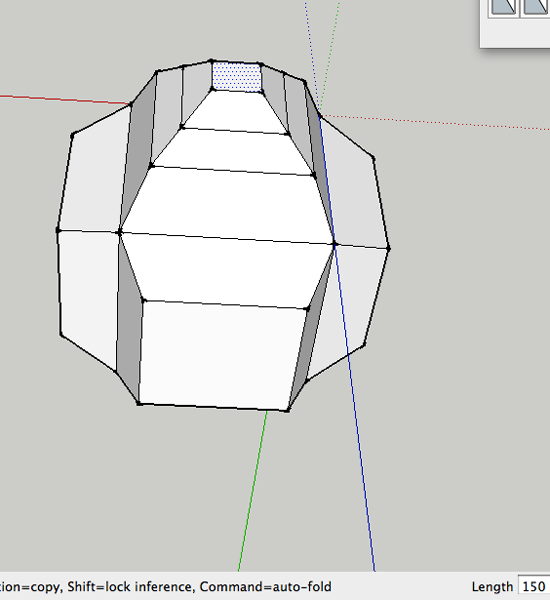 Como utilizar a opção Auto-Fold do SketchUp