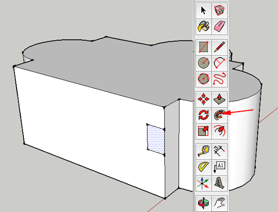 Sketchup follow me как пользоваться