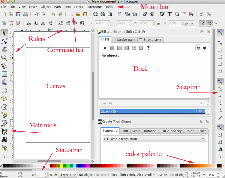 Inkscape: Rotate or Flip Objects